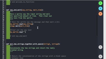 Python Functions in Codesters