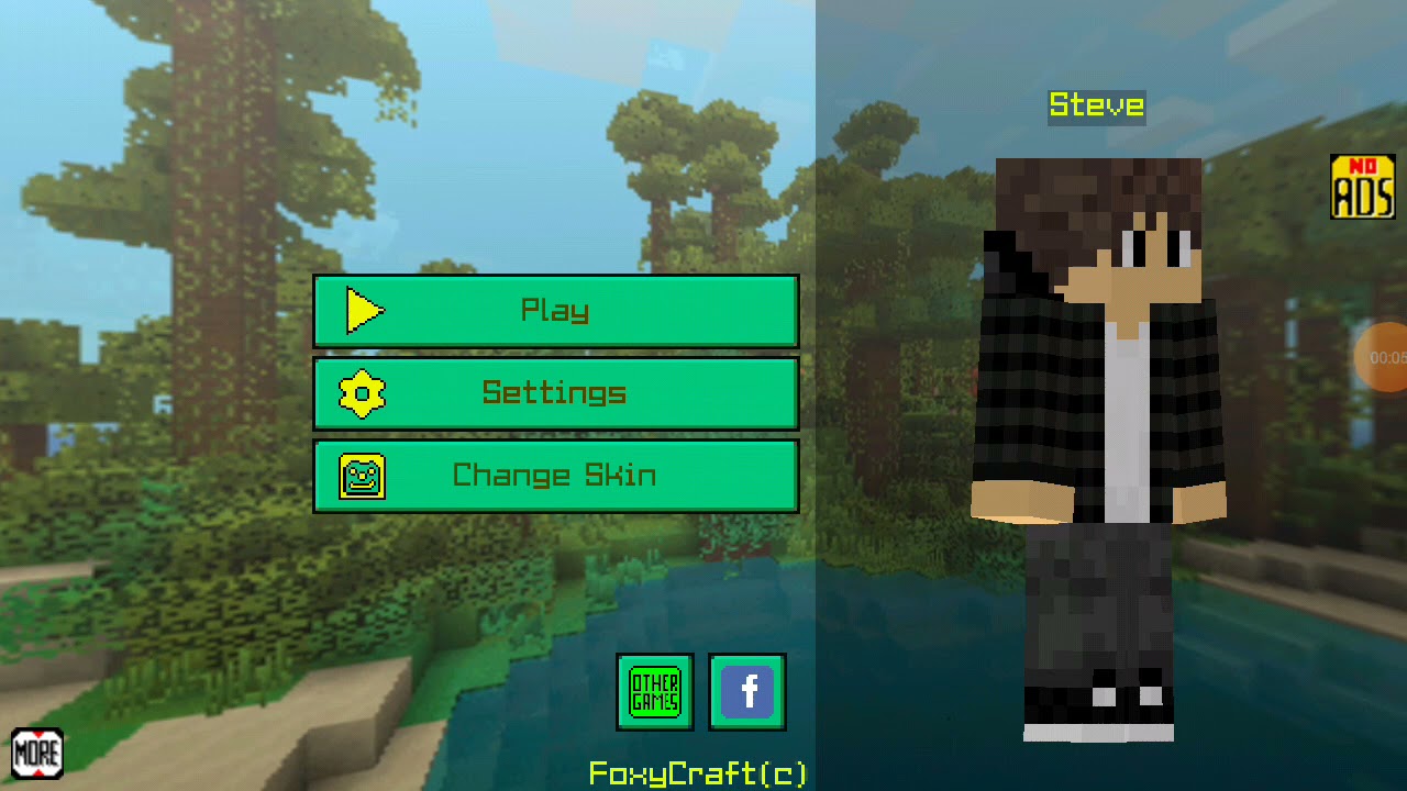 my first game play || foxy craft || K.R.S.S channel