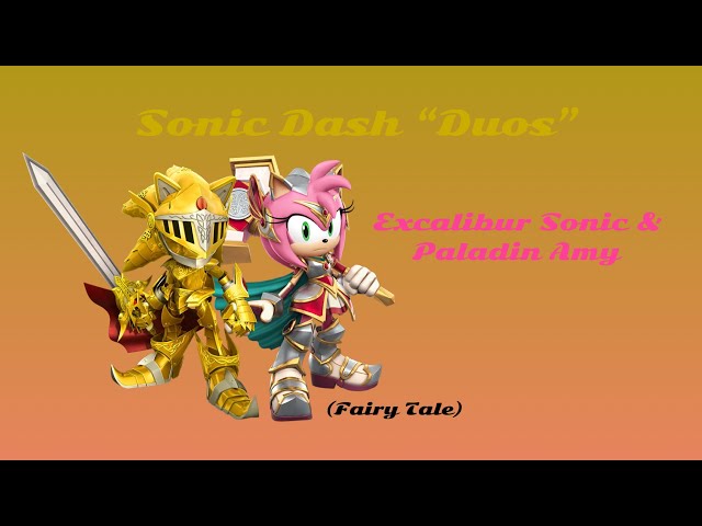 Pastel Dragon Moon — Paladin Amy & Excalibur Sonic 💙❤️
