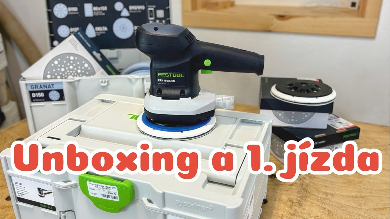 Festool ETS 150/5 EQ - excentrická bruska