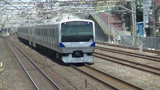 常磐線E531系 カツk412編成 松戸~金町間 映像