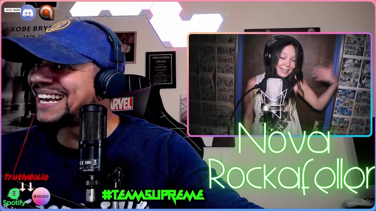 ОНА СХОДИТ С УМА!!!!! Nova Rockafeller - Problem (ЖИВАЯ РЕАКЦИЯ)