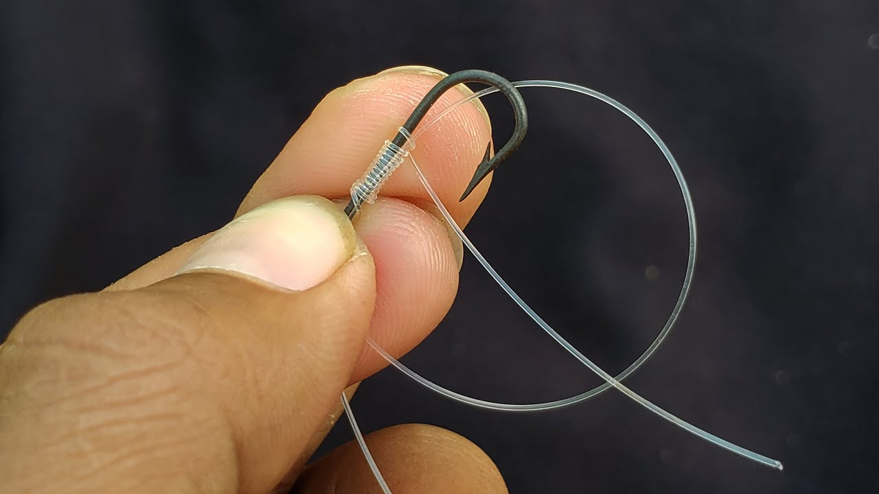 Fishing knots How to tie a hook strongest YouTube