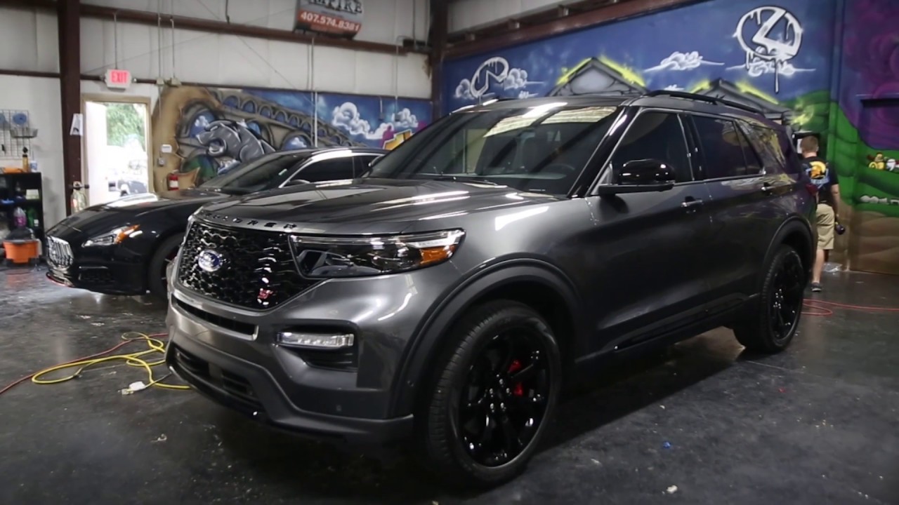 Brand New Ford Explorer St Detail Ppf Installation And Customization Youtube