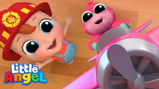 Fly, Itsy Bitsy Spider ! | Little Angel Kids Songs \& Nursery Rhymes