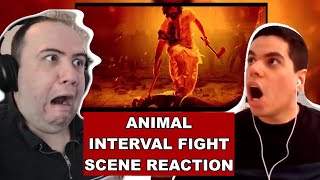 ANIMAL EPIC INTERVAL Fight Scene Reaction By Foreigners | RANBIR KAPOOR