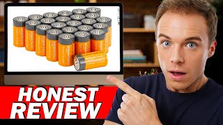 Amazon Basics 24-Pack C Cell Alkaline Batteries Review | Long Shelf Life Honest Test