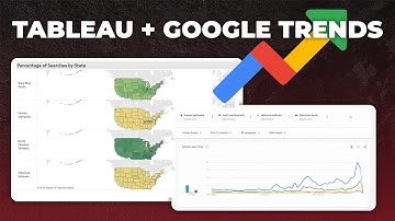 Unleash the Power of Google Trends: Exploring Search Interest with Tableau! 📈🔍