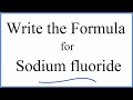 Sodium and Fluorine Compounds