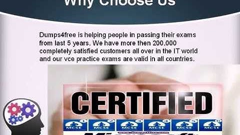 Confirmed Exam Questions Answers Free VCE Files