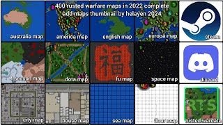 400 rusted warfare maps in 2022, add maps thumbnails by helayen 2024.rwmod, link in description