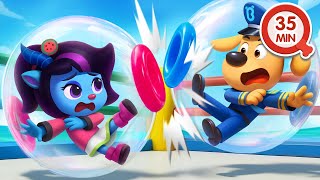 Día del Gran Desafío 🧸 35MIN de Dibujos Animados 🔍Sheriff Labrador en Español