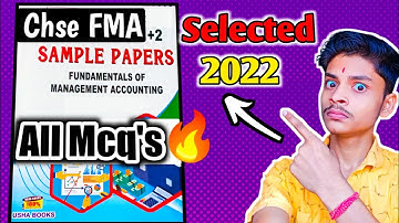 Chse FMA | +2 Sample Paper 2022 | All Selected FMA Mcq