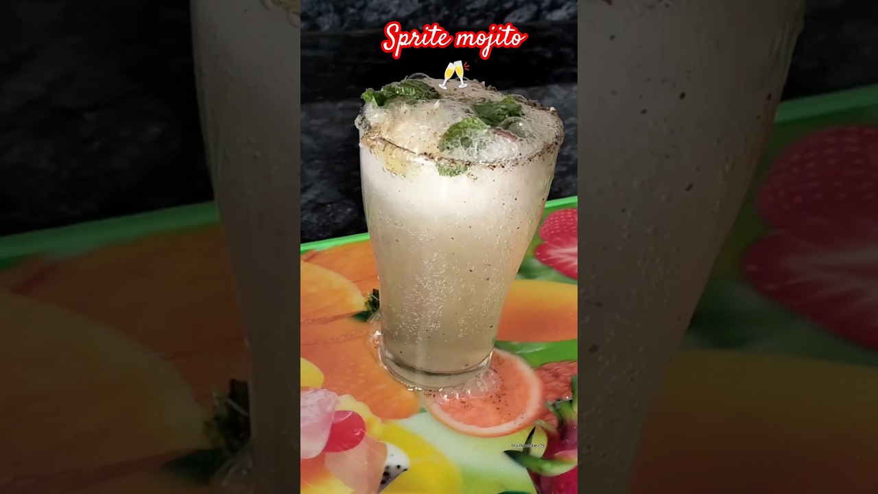 sprite mojito 🥂 