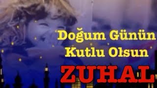 İYİ Kİ DOĞDUN ZUHAL 3. KOMİK DOĞUM GÜNÜ MESAJI 🎂 *ABİDİN KUKLA* Resimi