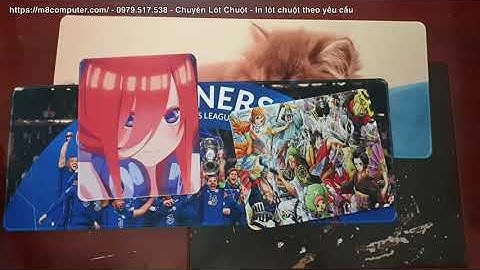Miếng lót chuột gaming - In lót chuột Gaming lấy ngay tại Hà Nội