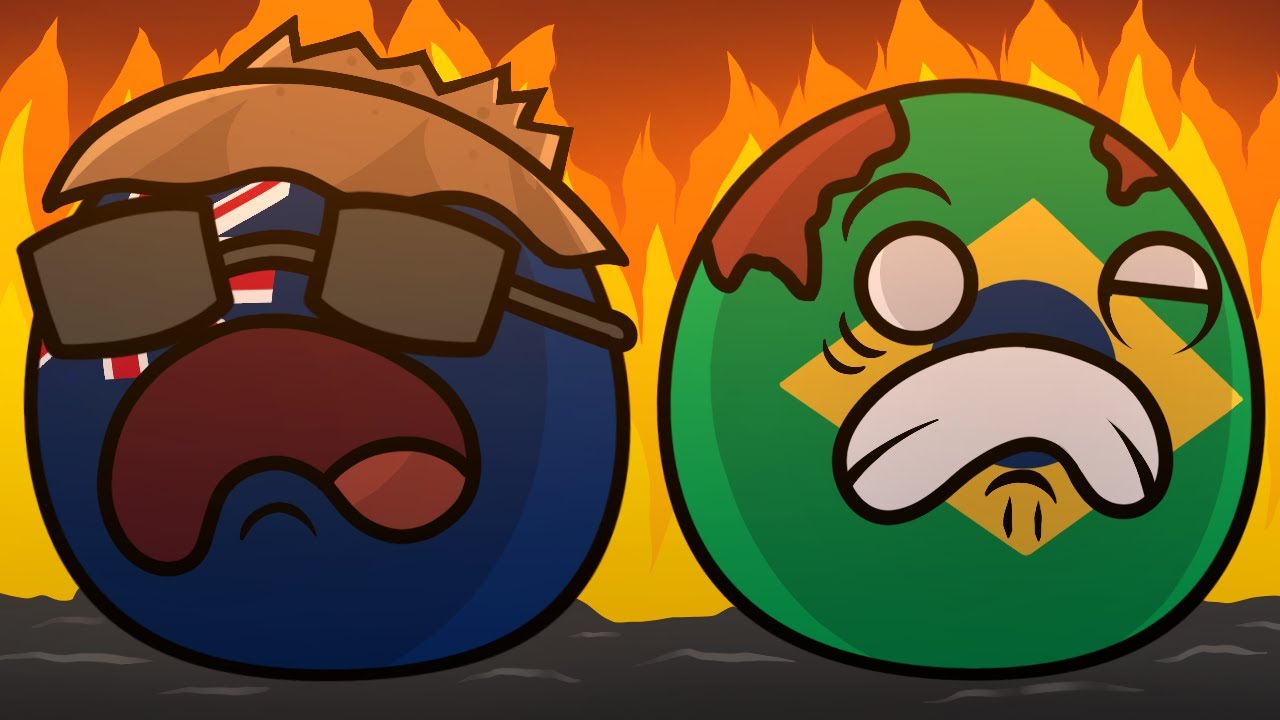 Australia and Brazil are on fire!