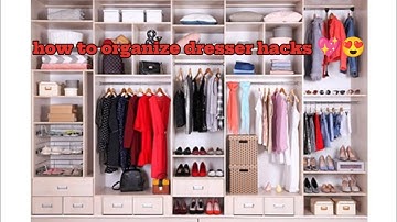 HOW TO ORGANIZE A DRESSER: The KONMARI Method and drawer organization hacks | OrgaNatic