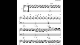 Video thumbnail of "Eye in the Sky Alan Parsons Project Piano Sheet Last Dance Theme"