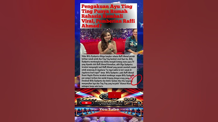 Ayu Ting Ting Punya Rumah Rahasia Kembali Viral, Pemberian Raffi Ahmad? #artist #film #selebriti