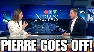 Pierre Poilievre ROASTS Mark Carney On LIVE TV!