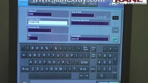 Fuji Patient Registration VET.avi