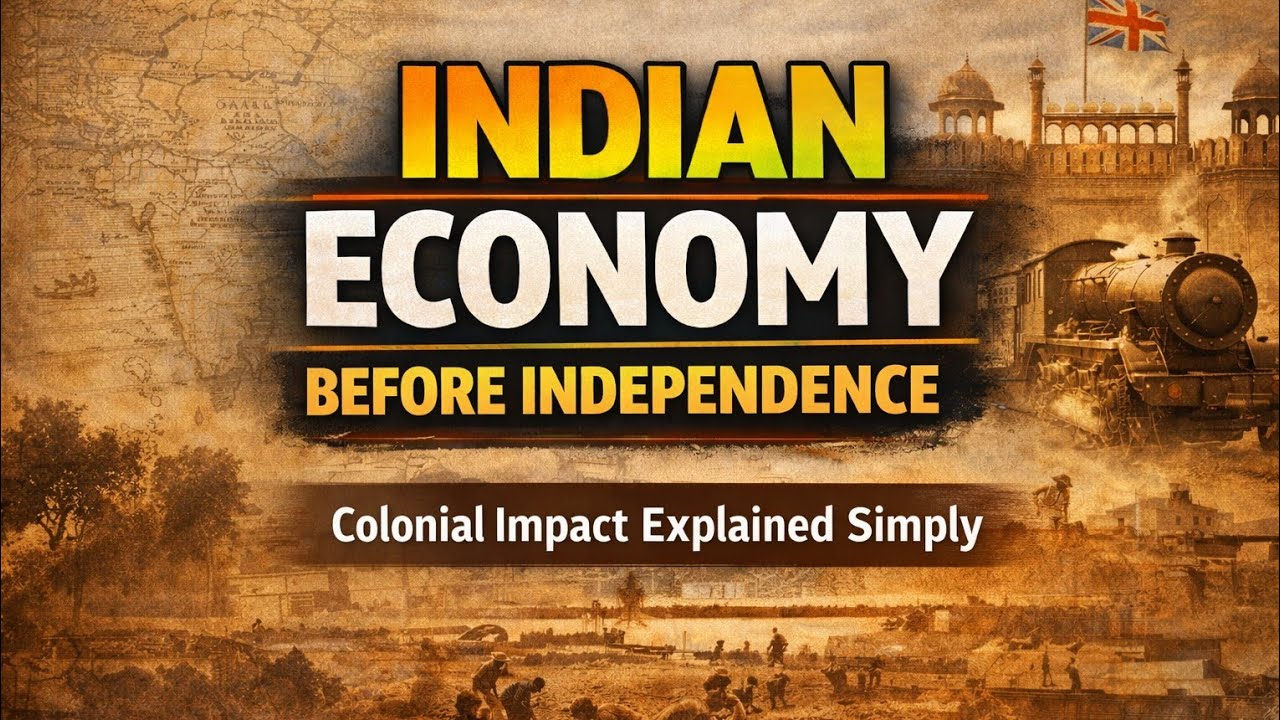 Indian Economy Before Independence | Colonial Impact Explained | Vol. 1