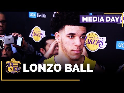Lakers Media Day: Lonzo Ball (FULL INTERVIEW)