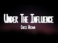 Chris Brown - Under The Influence (Lyrics)