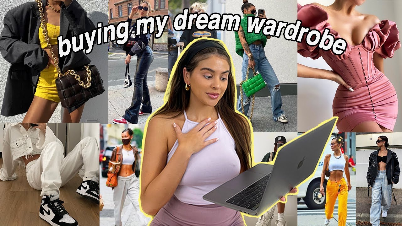 I bought myself a WHOLE new wardrobe...and got rid of EVERYTHING else