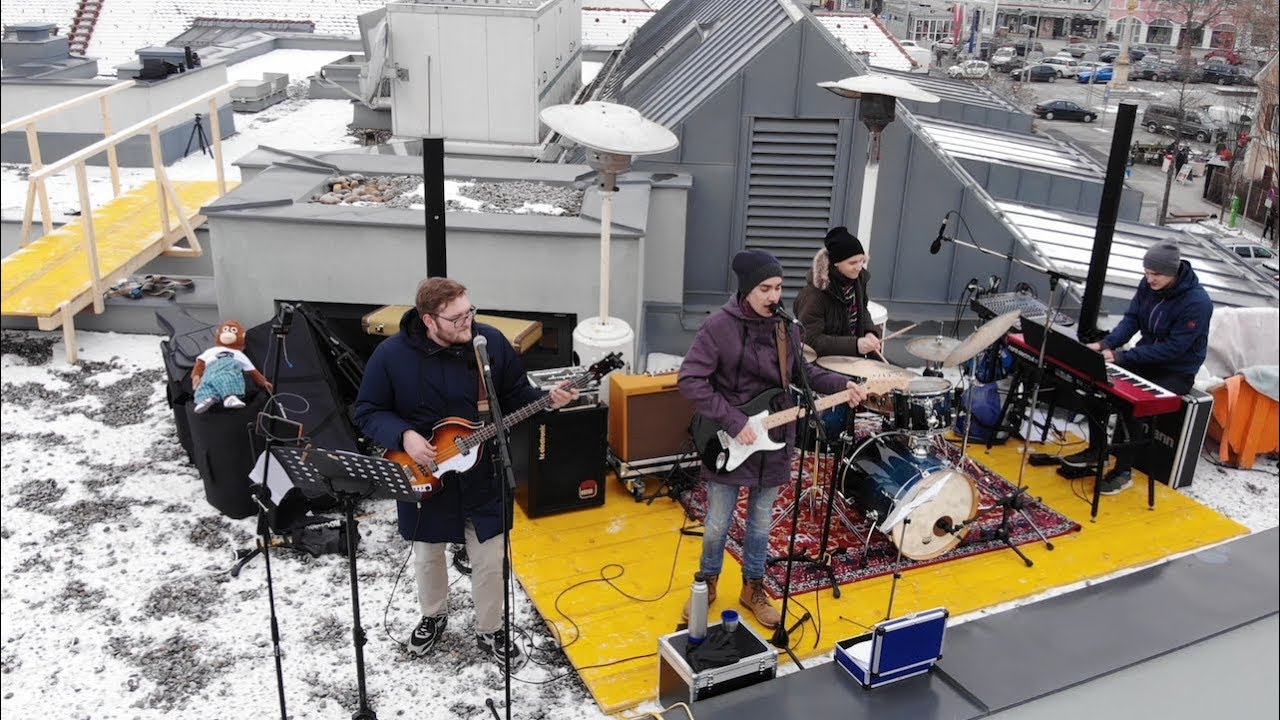 Cradle Trio - Don't Let Me Down (Beatles Tribute Rooftop Concert)