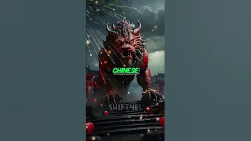 Who Is Nian The Legendary Monster In Chinese Mythology Part42 Top Shorts History Facts Myths 