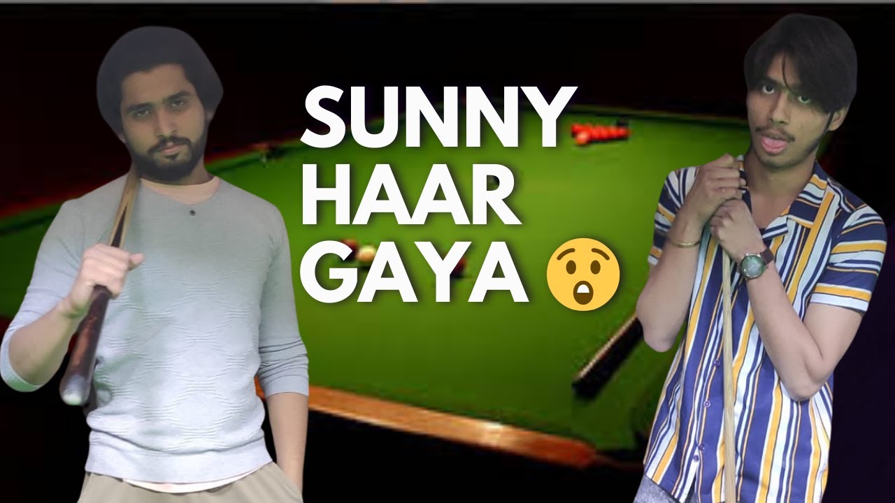 Snooker Battle Vlog 🔥 Me vs Sunny | Last Shot Ne Game Palat Diya