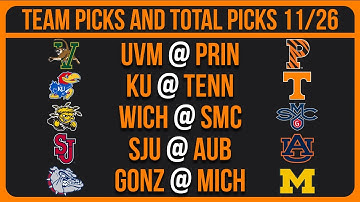 College Basketball Picks & Predictions Today 11/26/25 | NCAAB Picks Today