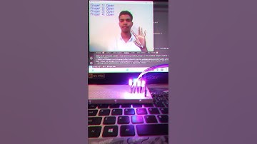 Hand🤚 gesture Led Control 💡