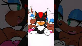 Rouge Cloned Herself | Sonic Comic Dub #sonic #sonicthehedgehog #animation #funny