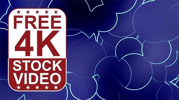 Free Stock Videos – abstract animated circular shapes morphing shaping