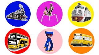 SpinWheel Skibidi Toilet,Bus Sekolah,Bus Tingkat,Kereta Api Uap,Huggy Wuggy,Kereta Titipo screenshot 3