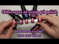 Other smart ways of using gel polish + 50% off cupon code for Madam Glam's website