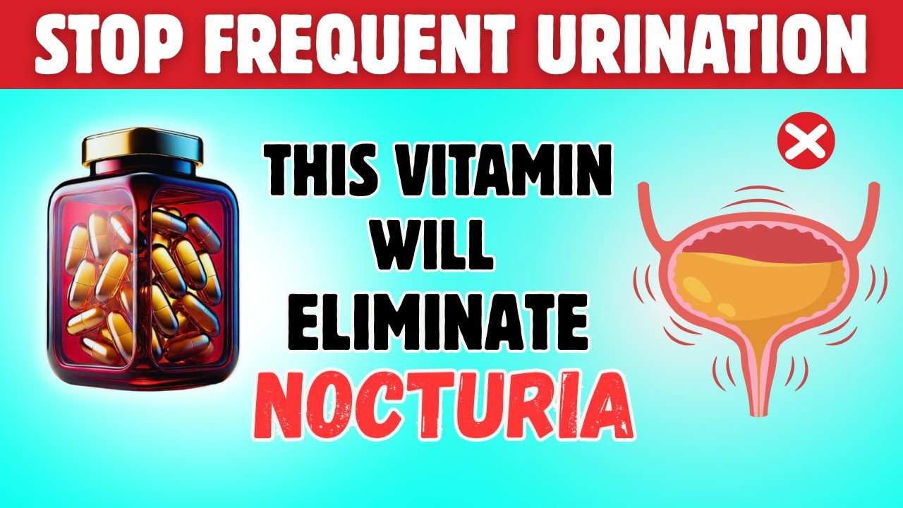 Top Urologist Reveals 3 Powerful Vitamins to STOP Nocturia (Nighttime urination)