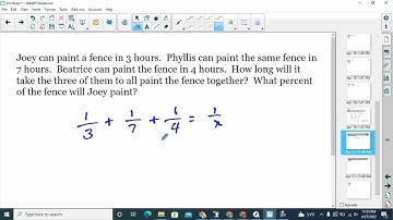 Notes - 8.6 part 2 Story Problems by Rational Equations
