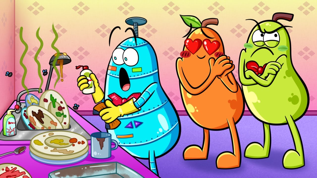 ¡Asistente Robot Loco! | Situaciones Divertidas en la Casa