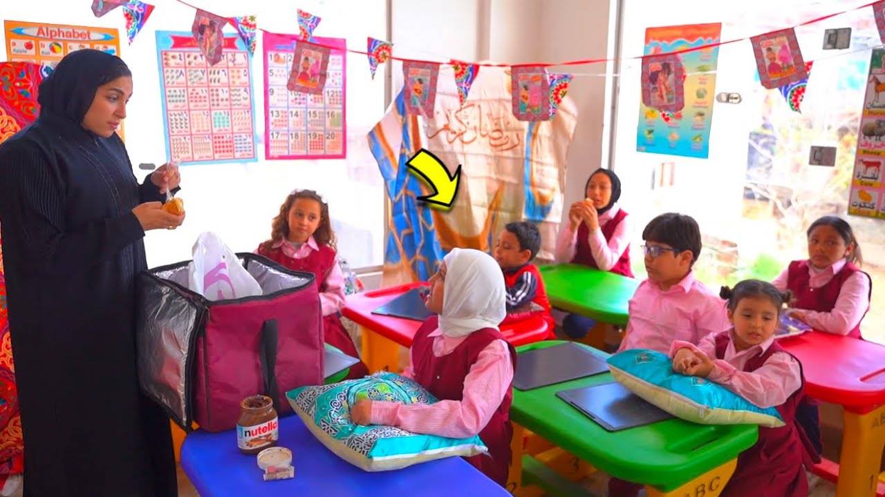 بنت صغيرة تأكل نوتيلا بايظه - شوف حصل ايه !!