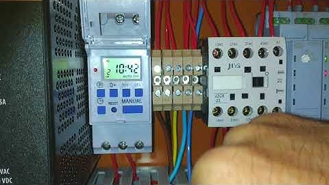 Programador horário JHDC, muito fácil de programar!