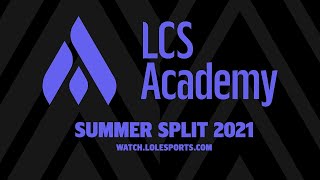 100A vs CLGA | Week 2  Game 2 | 2021 LCS Academy Summer Split | 100 Thieves vs. Counter Logic Gaming