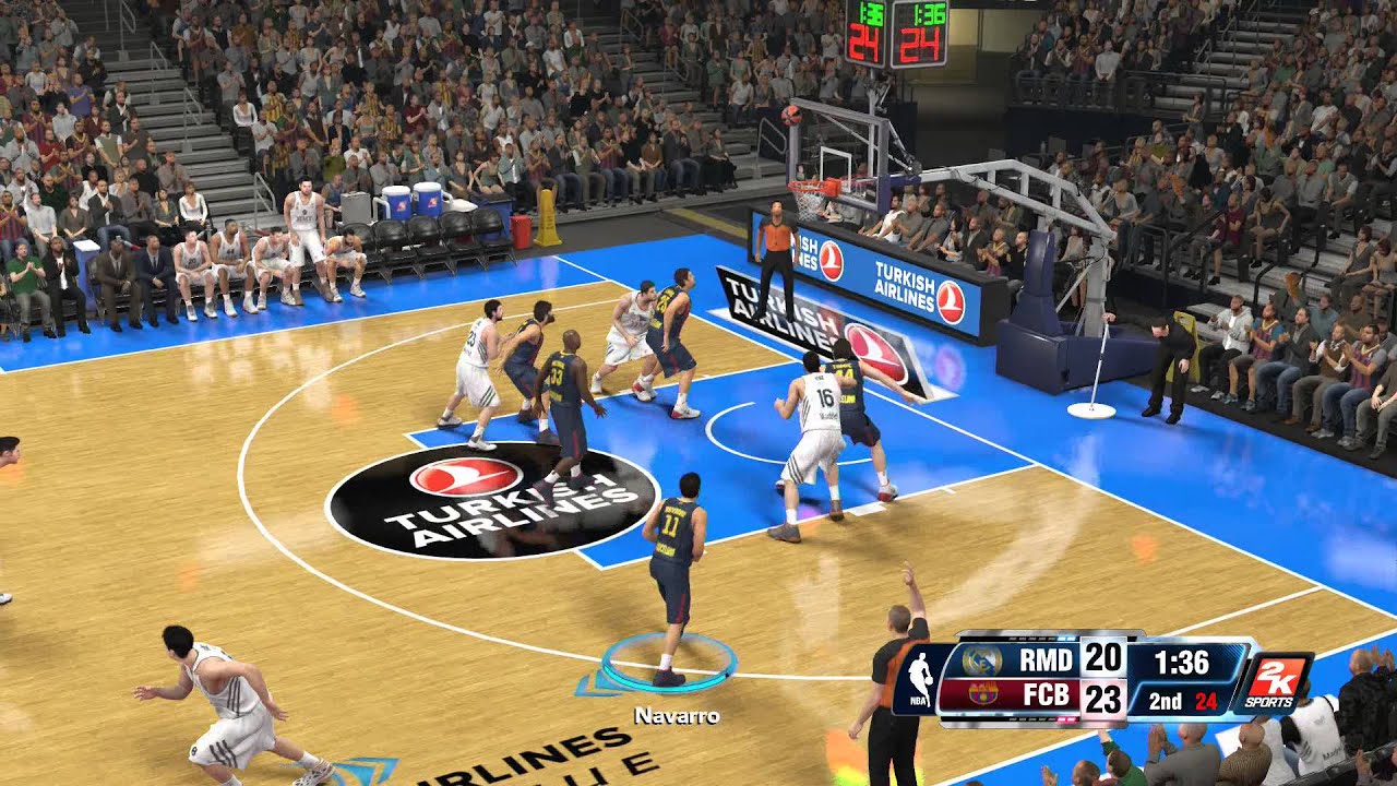 NBA 2K14 - FC Barcelona vs Real Madrid