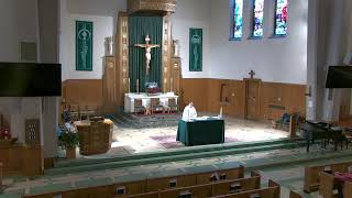 Saturday morning Mass.