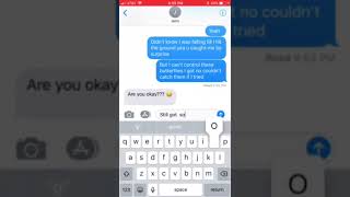 Lyric prank on gf to last text by Jacob Satorius