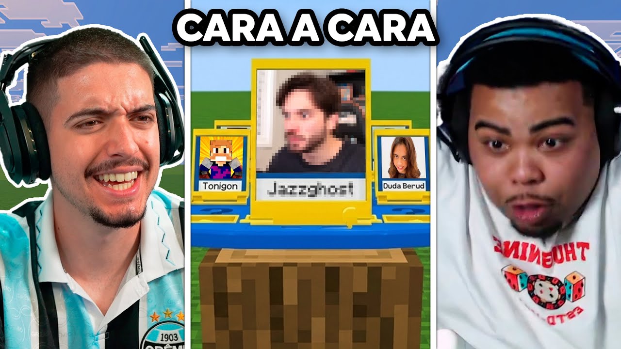 VOCÊ CONSEGUE ADIVINHAR O YOUTUBER? - CARA A CARA