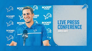Detroit Lions Media Availability: May 6, 2021 | Jared Goff